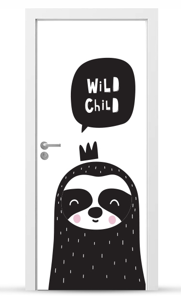 Okleina nálepka na vnější dveře Nábytková samolepicí Snadné Lepení