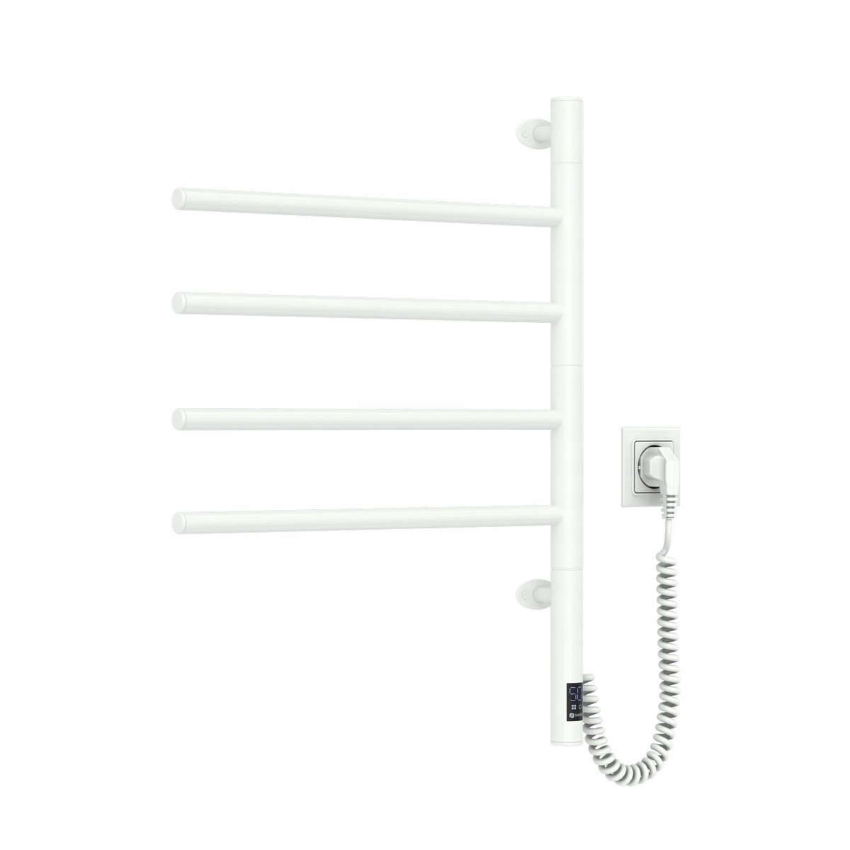 Elektrický kúpeľňový radiátor Biely Arabesque Sensor 480х600