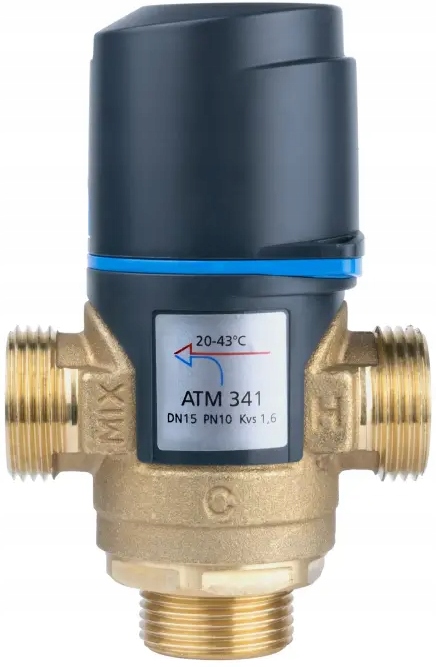 

Zawór Termostatyczny Mieszający Atm 341 3/4" 20-43