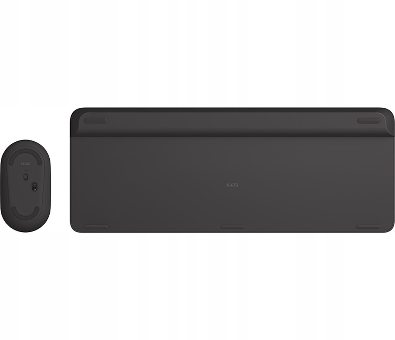 set Logitech slim Wireless MK470 graphite Us