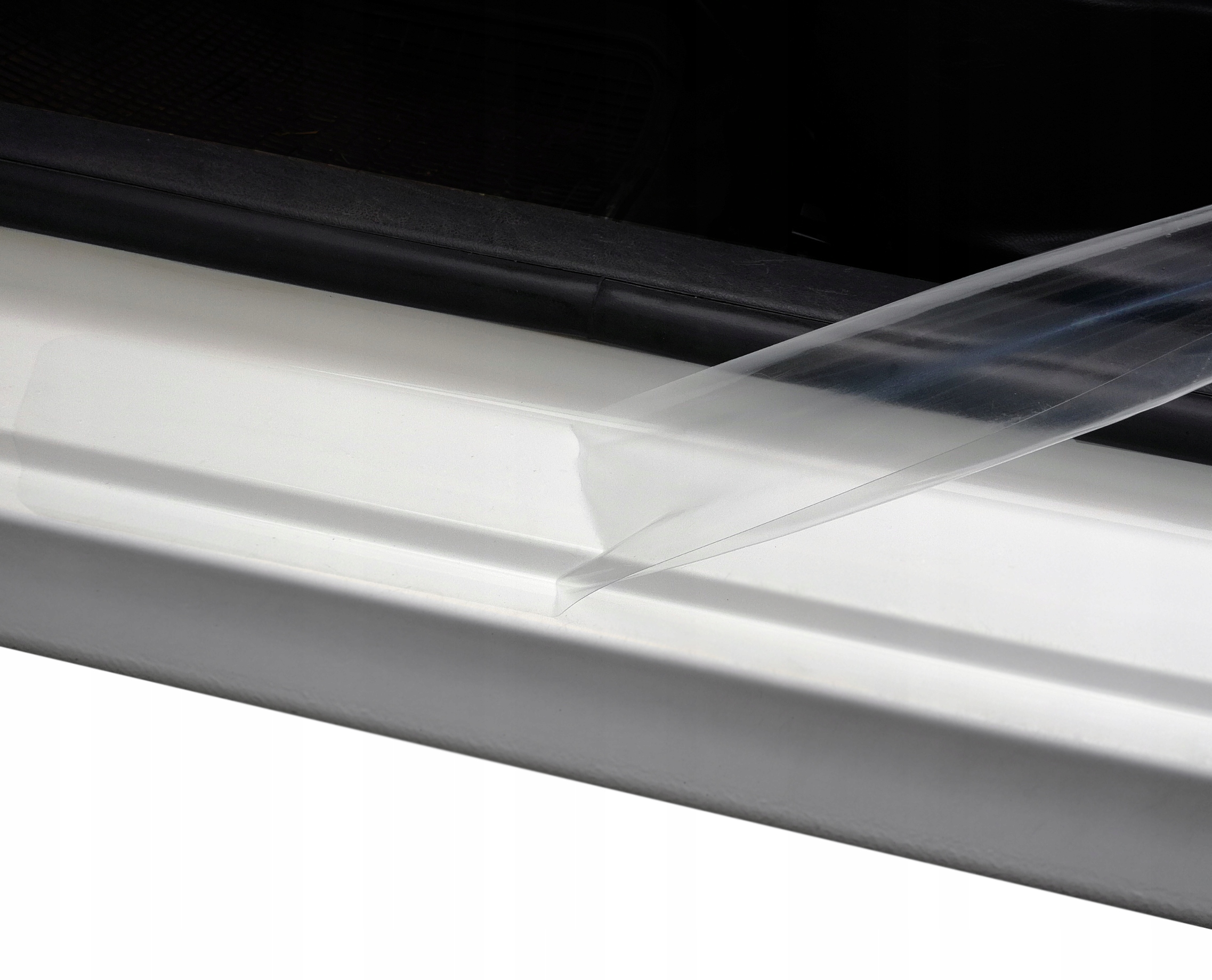 TAŚMA FOLIA Ochronna na PROGI 80mm x 5m GRUBA PPF Szerokość produktu 8 cm