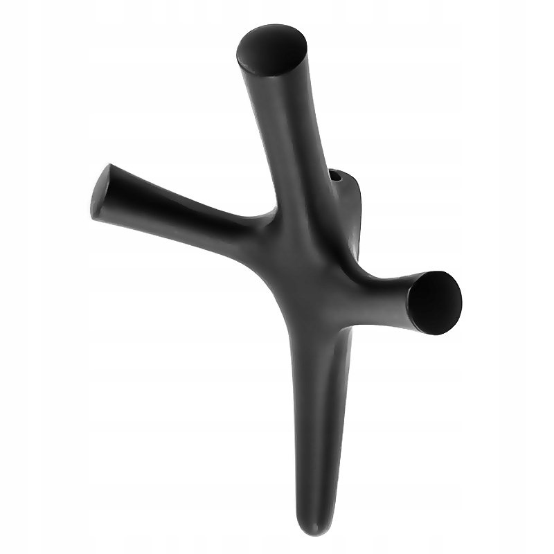 

Wieszak Meblowy Haczyk Na Ubrania Ścienny Czarny