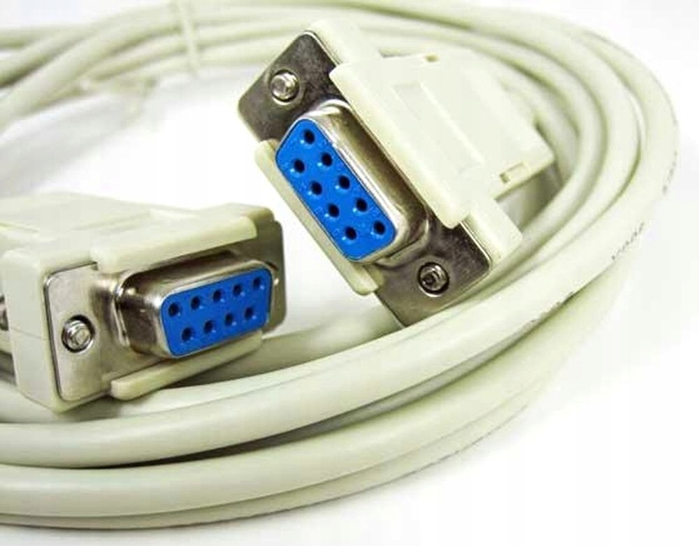 Последовательный кабель DB9 RS232 com F-F 3M null модем