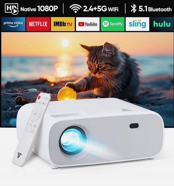 Projektor LCD Projector AT-M269B bílý 20 000 lumenů Velmi jasný