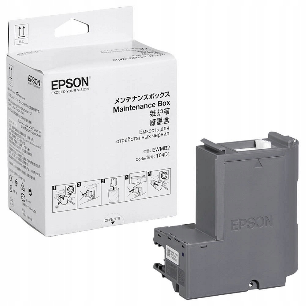 ORYGINAŁ Epson T04D1 C13T04D100 Maintenance Box Expression Home XP-5105