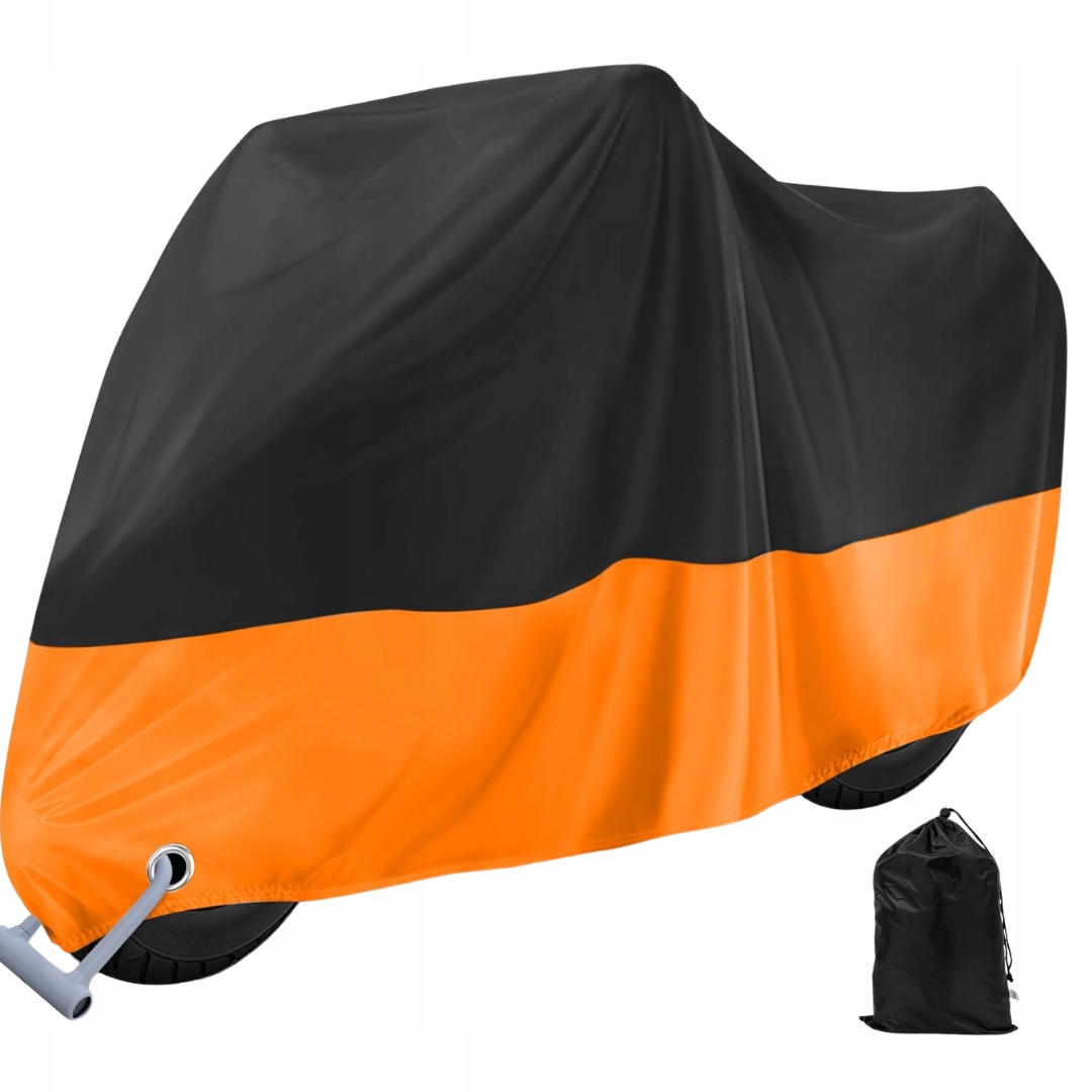 Pokrowiec Przeciwdeszczowy Na Skuter Motor Motocykl Duży Antyuv 245X105X125
