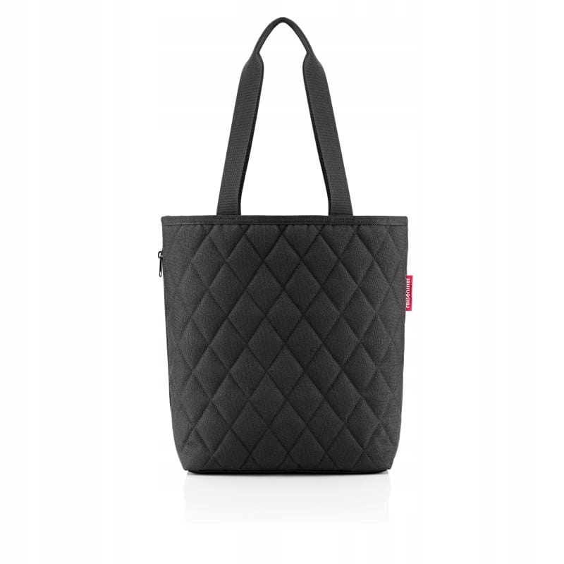 Klasická shopper taška rhombus černá, 8 l, Reisenthel