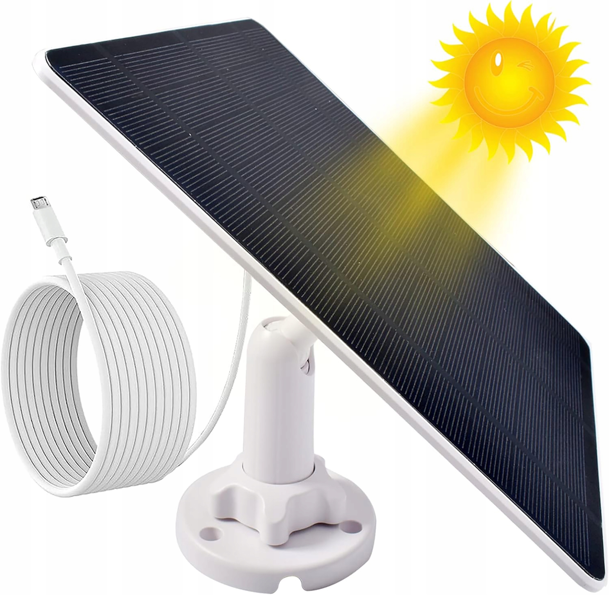 PANEL SOLARNY SŁONECZNY DO KAMER 4W Model 6942422695935
