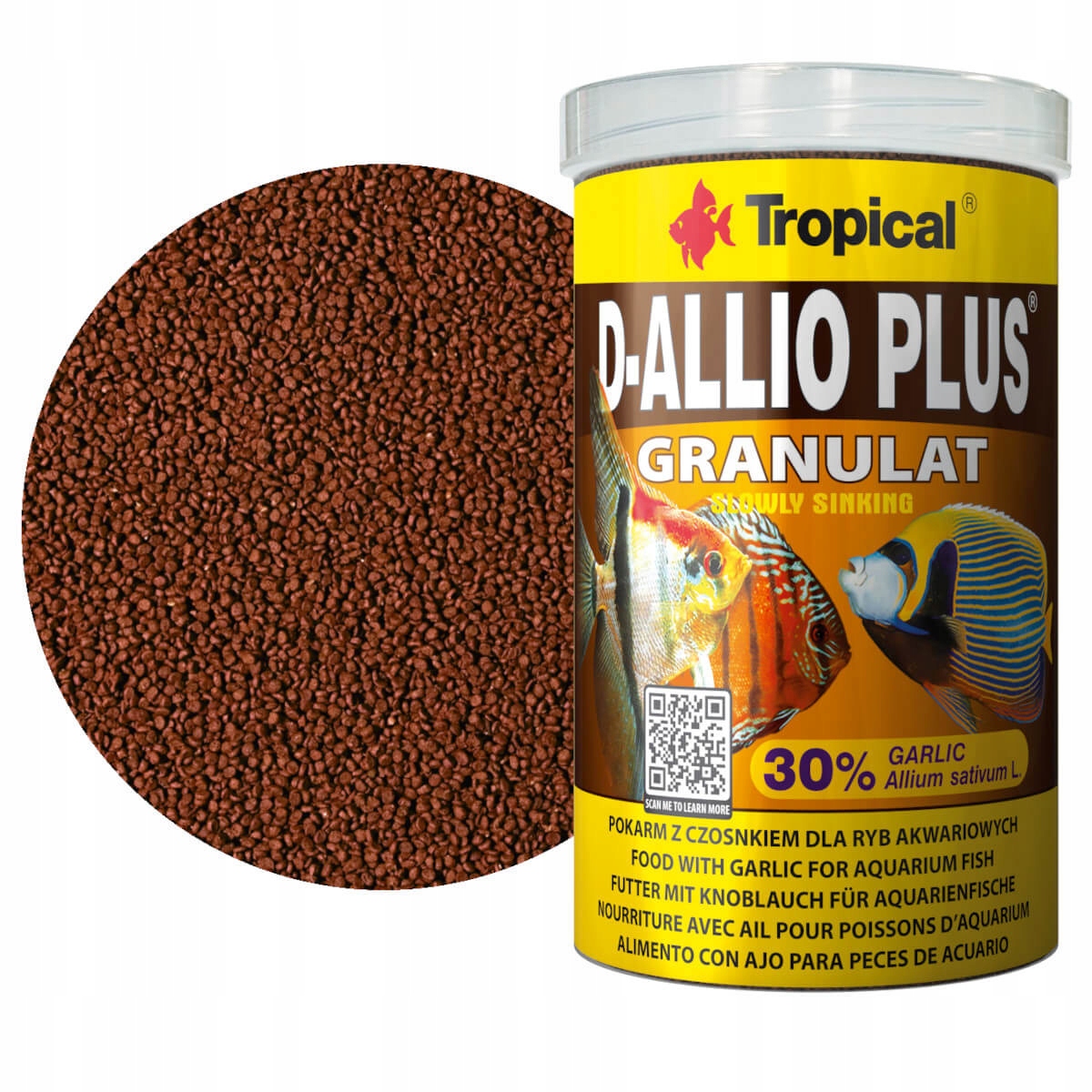 Levně Tropical D-Allio Plus Granule 1000ml pro paletky