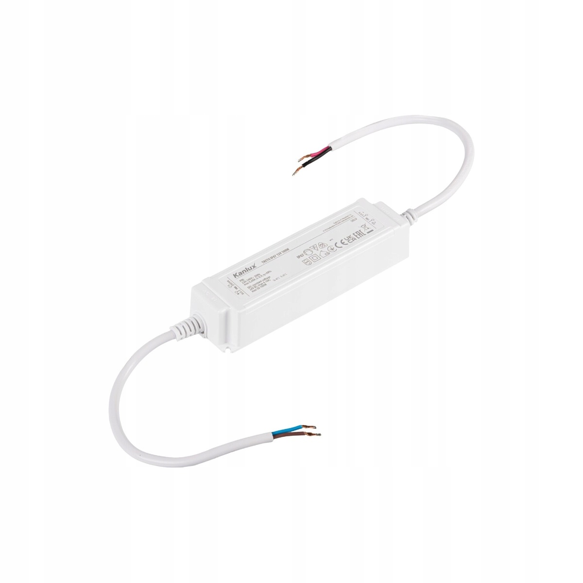 Kanlux Napájecí zdroj s konstantním napětím Led 100W 24V DC IP67 Treto Bílý