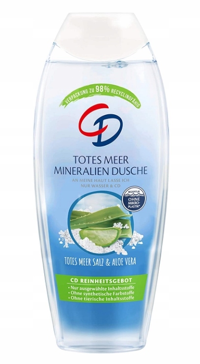 

CD, Żel pod prysznic z minerałami i aloesem, 250ml