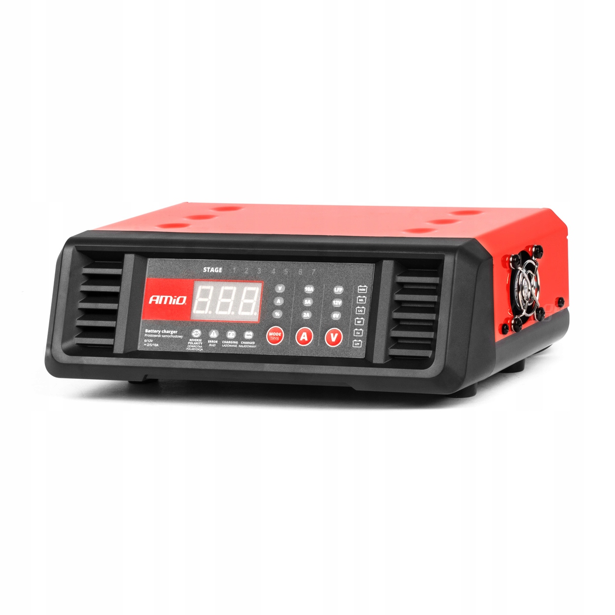 Digitálny stacionárny usmerňovač 10A 6V 12V AMIO-04056