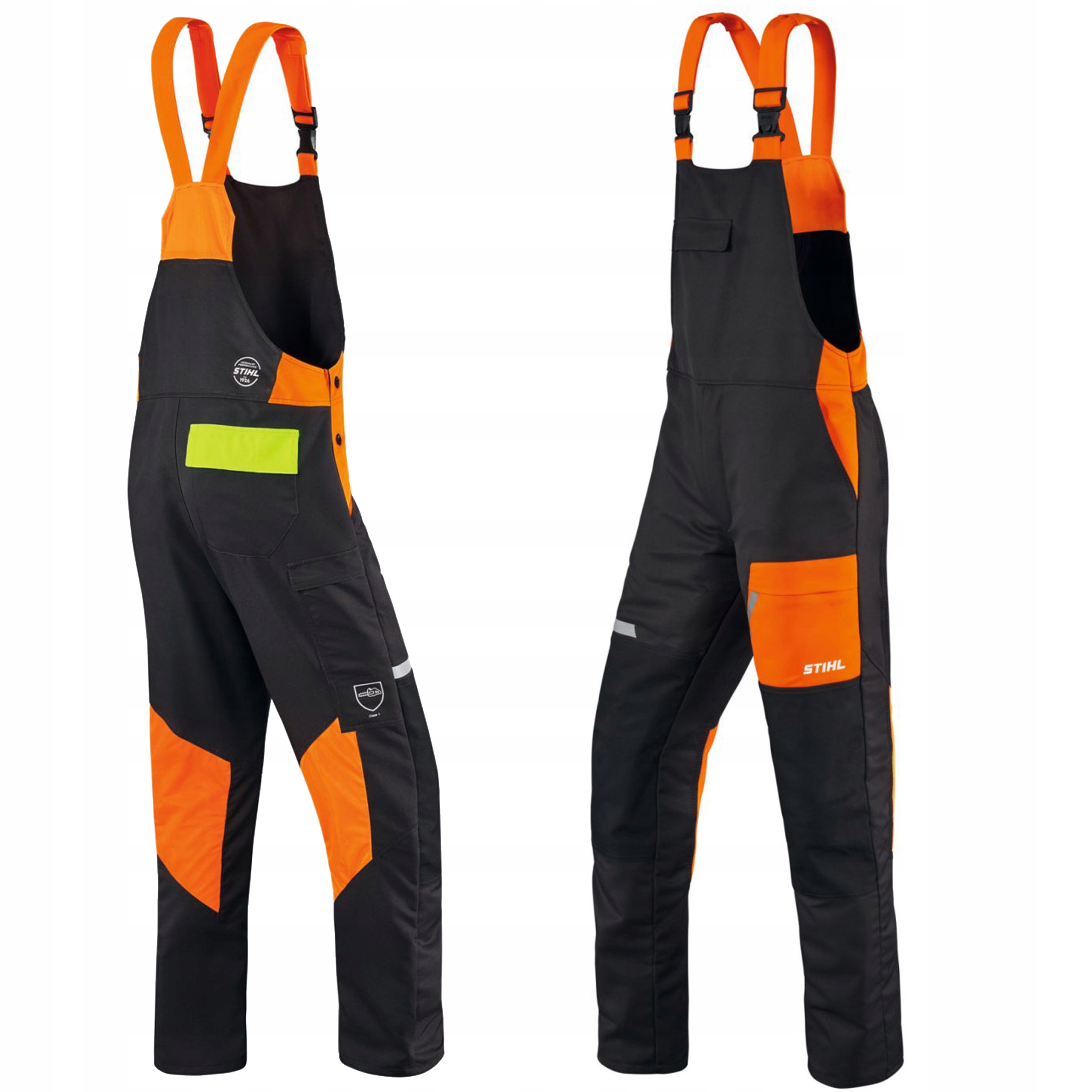 Antyprzecięciowe Ogrodniczki KLASA1 Stihl Function Core Rozmiar L 176-182CM