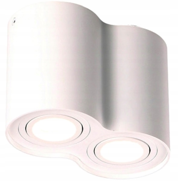Maxlight Stropní spot Basic Round Bílý 2xGU10 50W