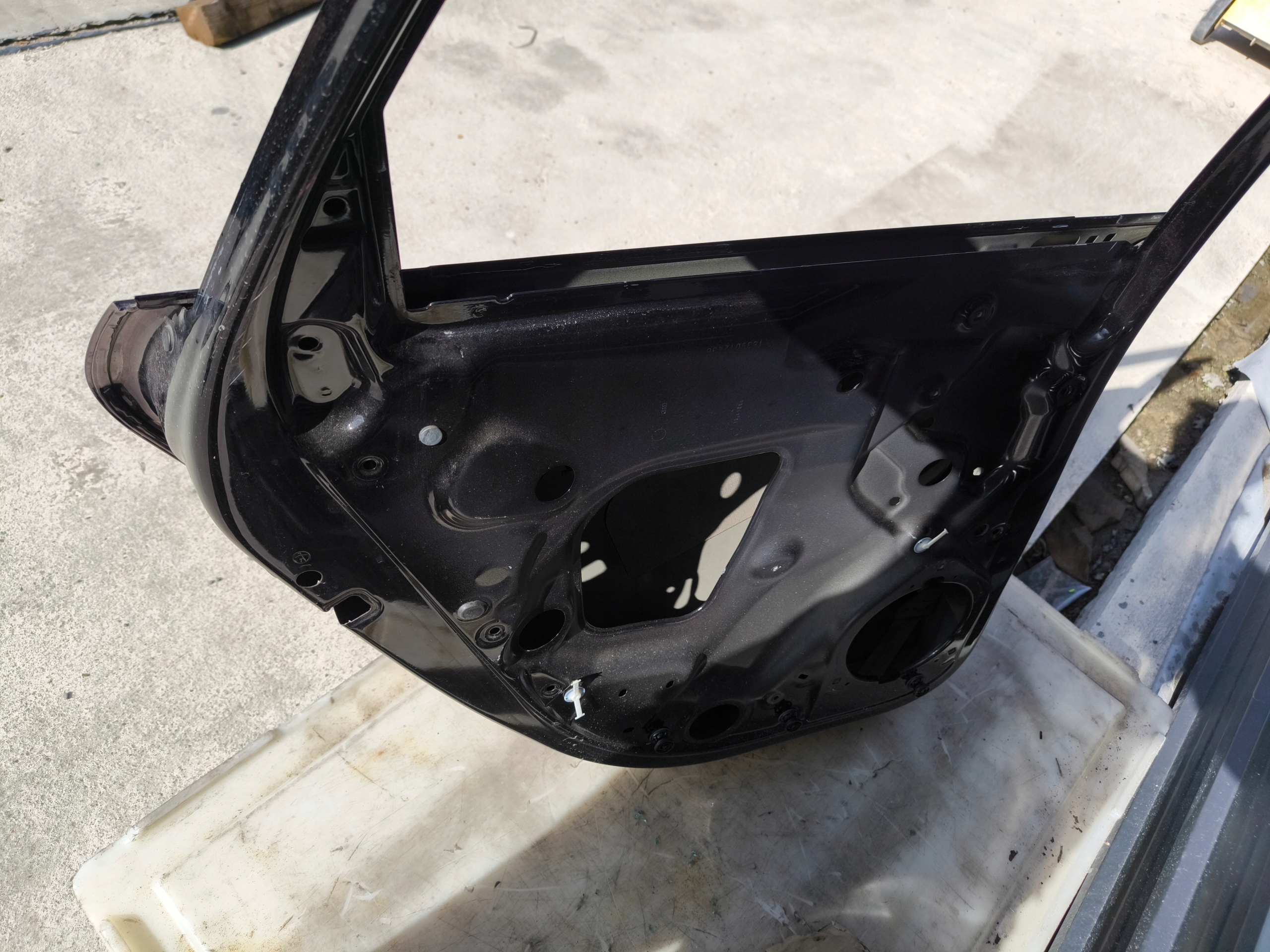 TÜR LINKS HECK AUDI A1 8X 8X4 SPORTBACK LY9B !!!