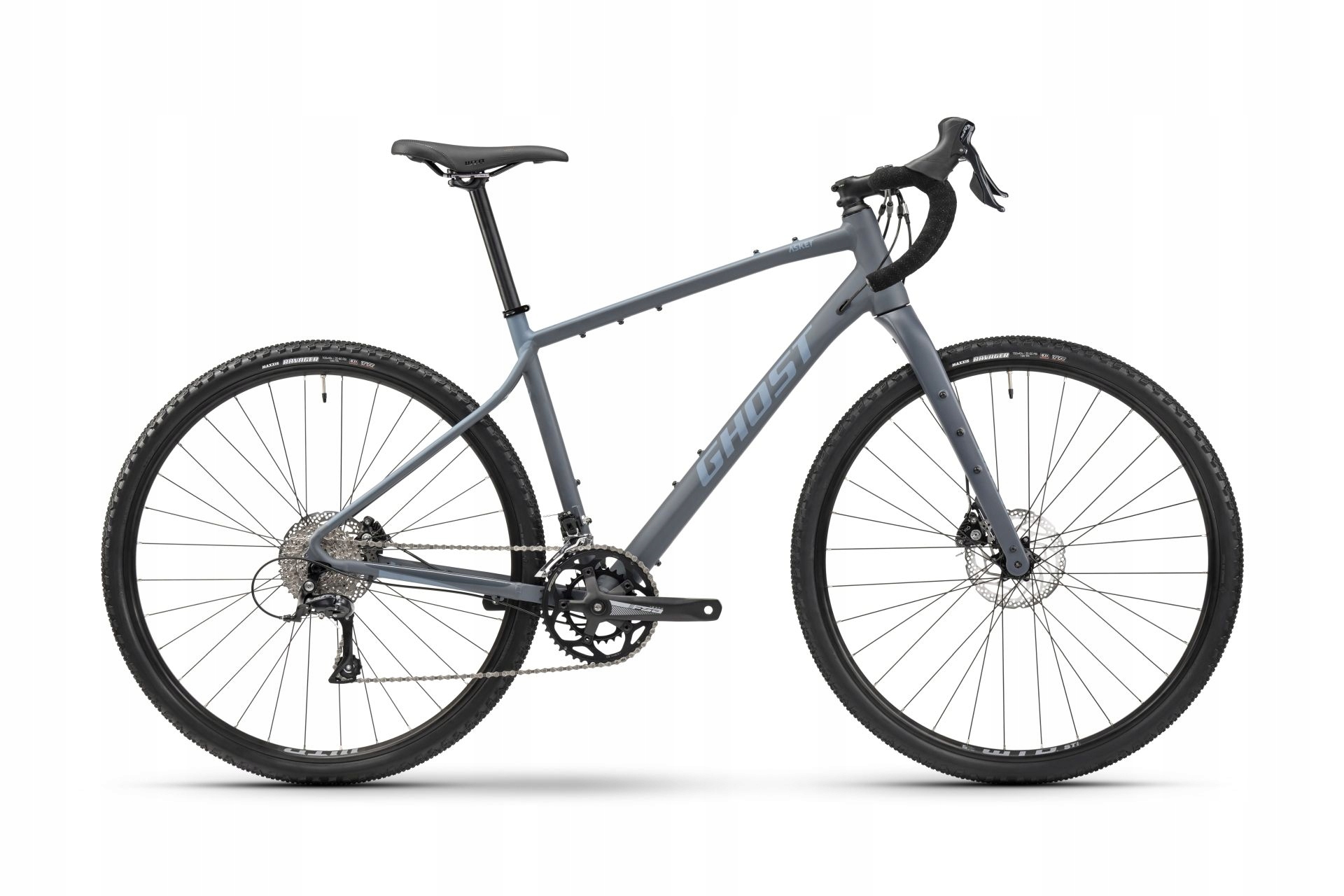 Rower Gravel Ghost Asket czarny rama M koła 28"
