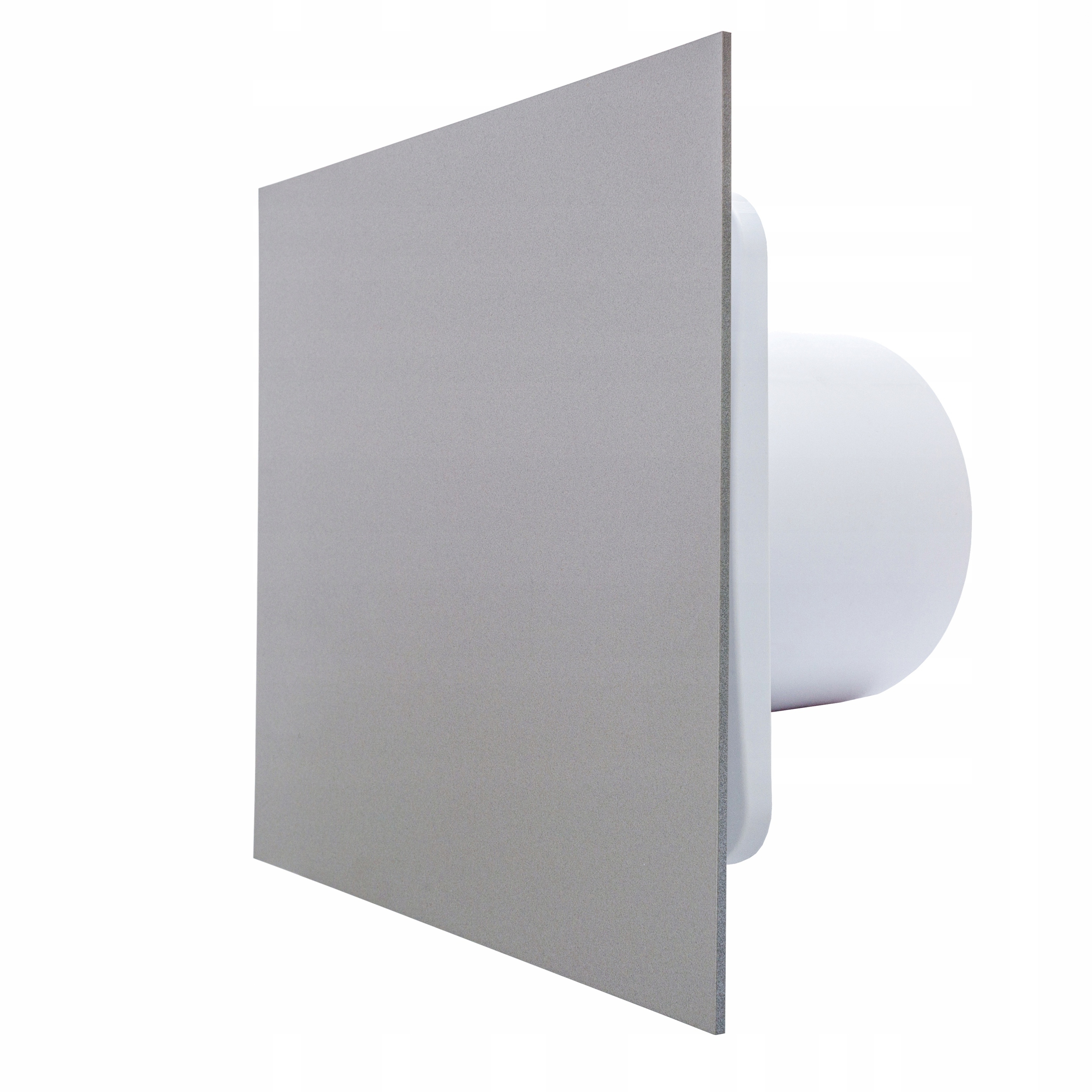 Kúpeľňový Ventilátor Vents 125 Časový spínač Panel Platina Tichý 29 dB