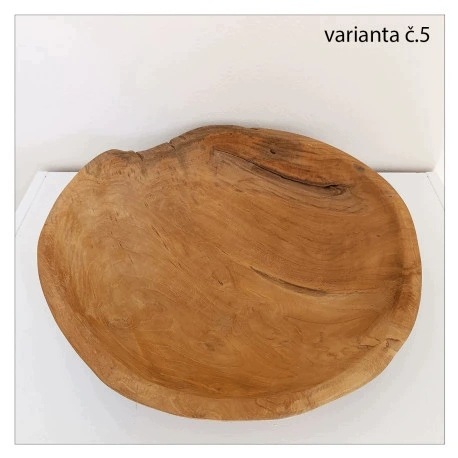 Teak Talíř průměr 45 cm