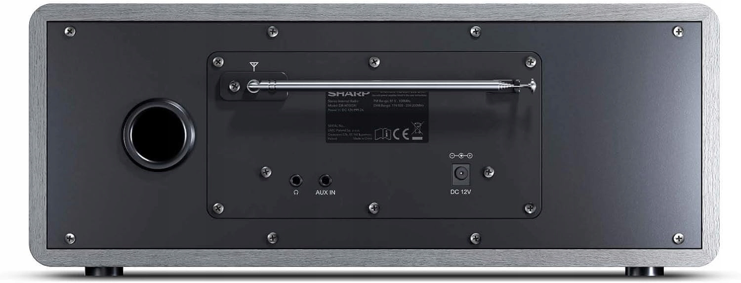 Radio sieciowe DAB+, FM, internetowe Sharp DR-I470 Bluetooth Spotify WiFi Model DR-I470 PRO