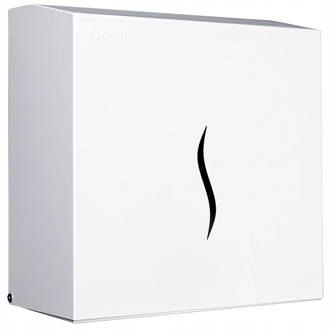 Zásobník na papierové utierky Faneco oceľ Biely na 600 listov