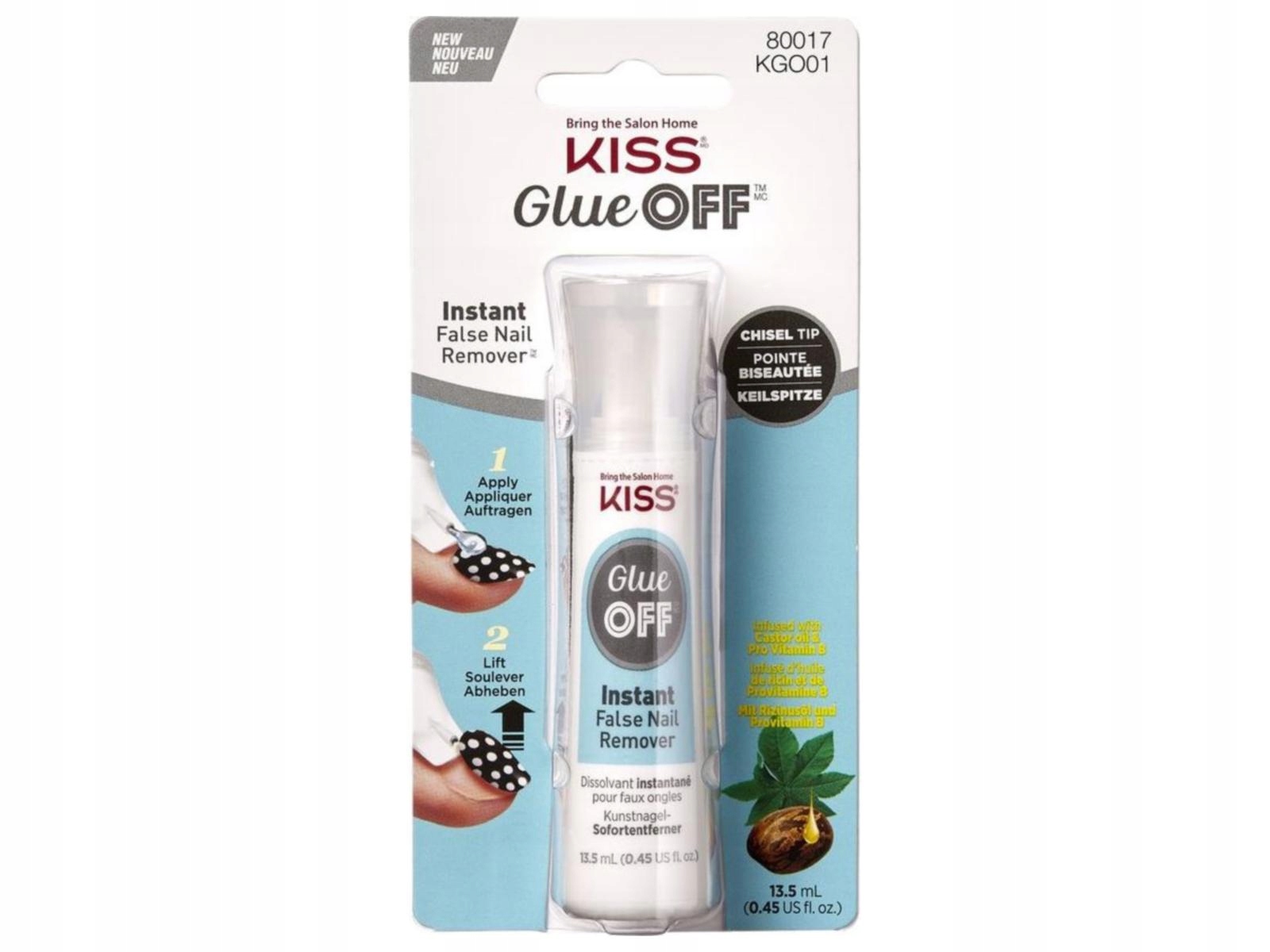 KISS Zmywacz do usuwania sztucznych 13.5ml