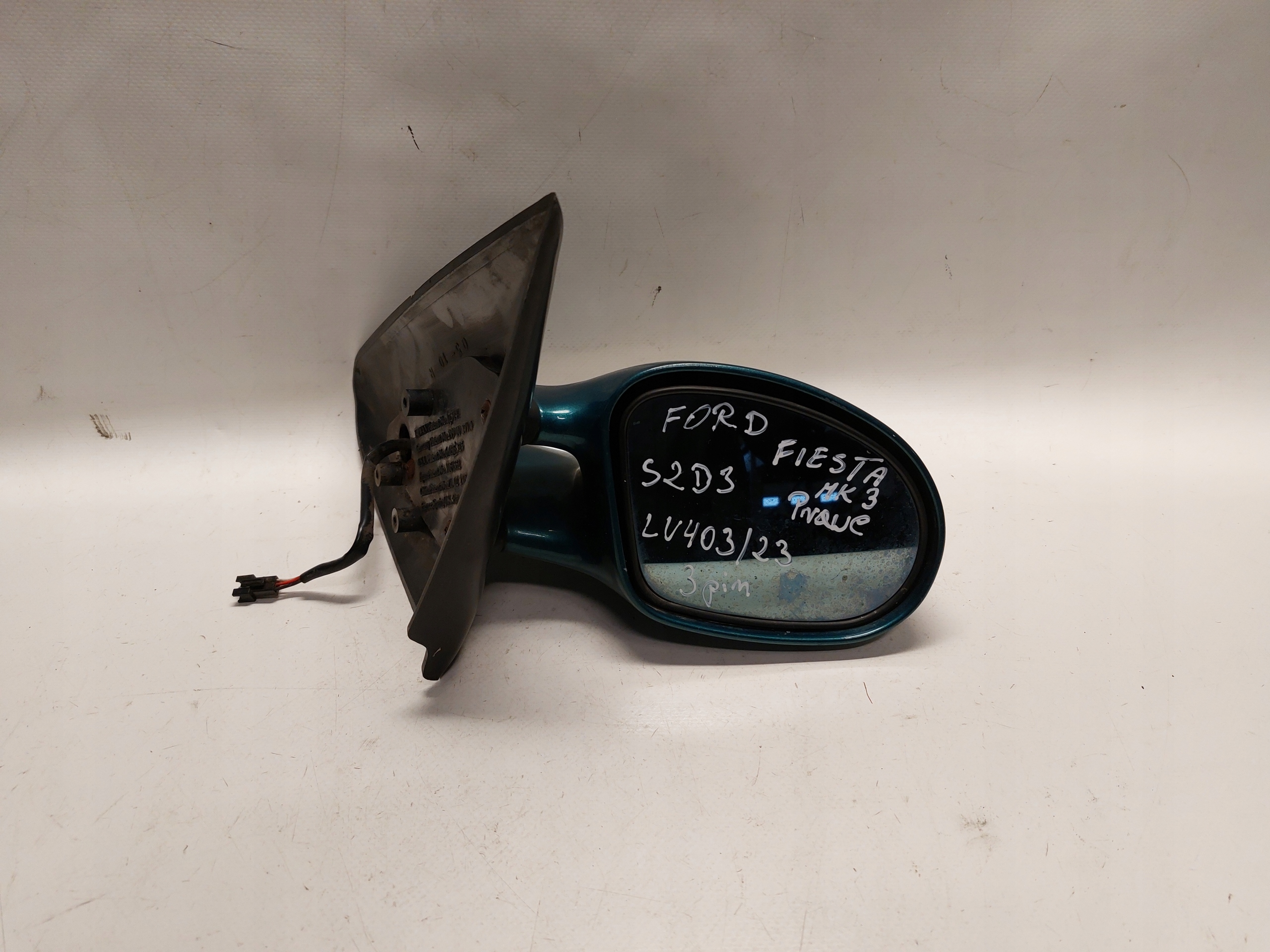 mirror right FORD FIESTA MK3 TUNING ELEKTR 3 PIN