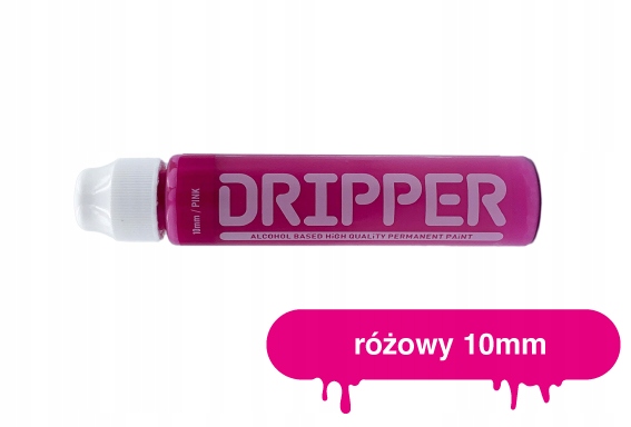 

Marker dekoracyjny mop Dripper 10mm różowy