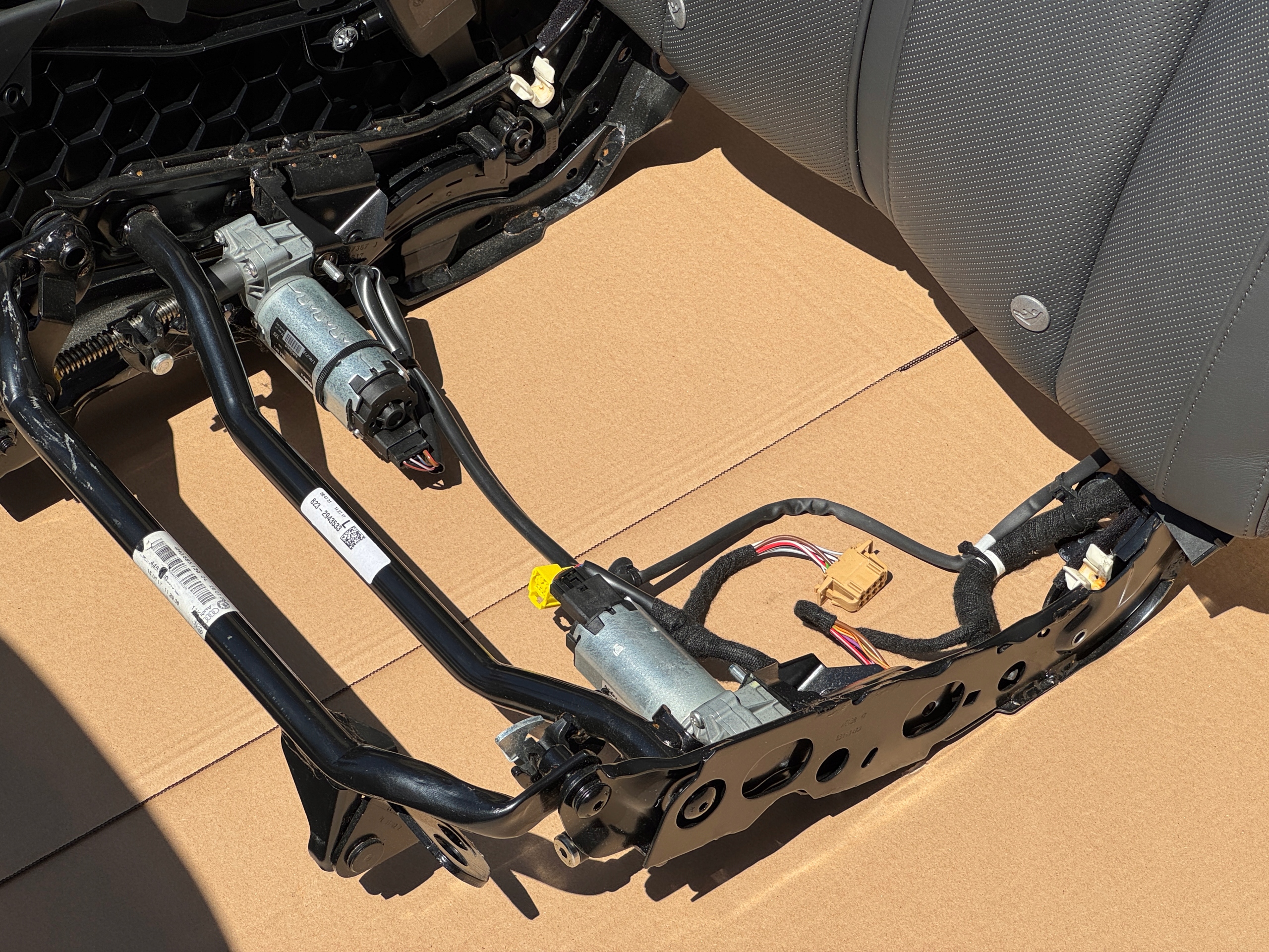 Audi A8 D4 Sitz Sitze schwarze wentylowane z masazem komplet