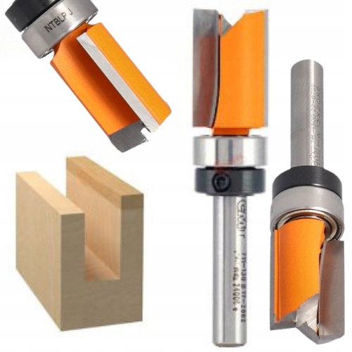 Frez Prosty Z Górnym Łożyskiem Do Drewna D=19 I=20 S=6 Hw Cmt 711.190.11B