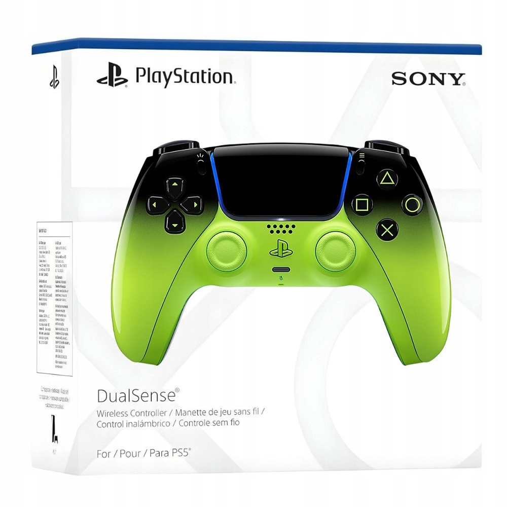 Bezprzewodowy pad Dualsense Remix Green Sony PlayStation 5 analogi Halla
