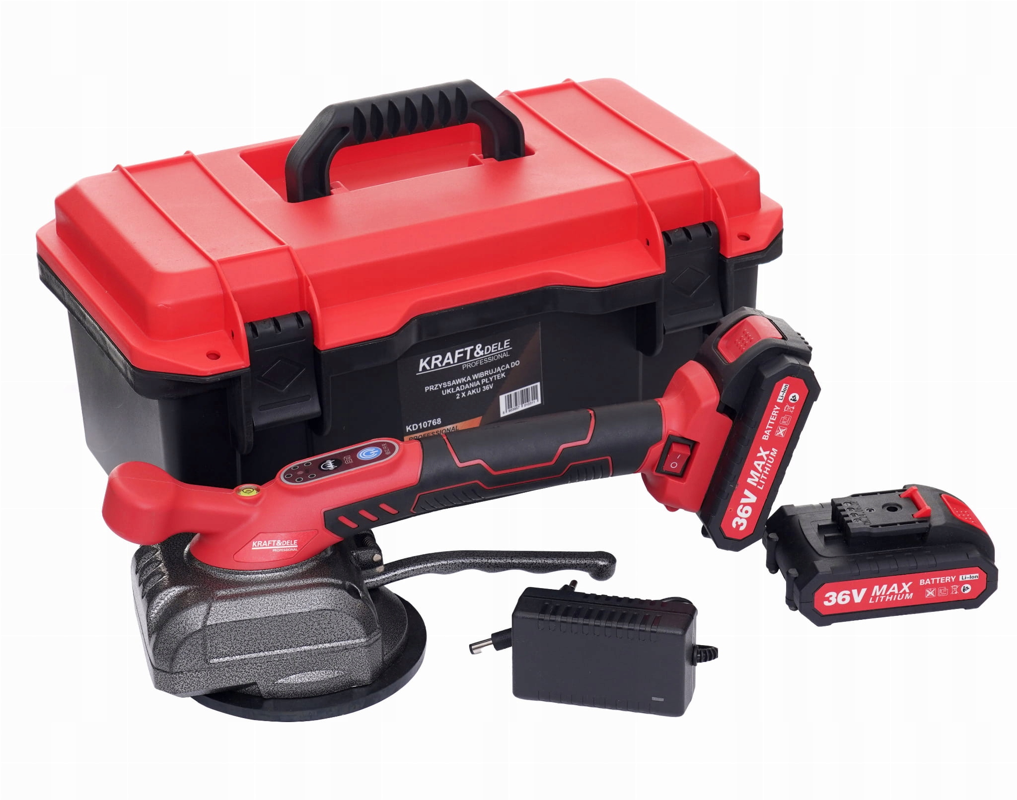 Přísavka Pro Pokládku Vyrovnávání Dlaždic 2x2Ah 36V 80KG