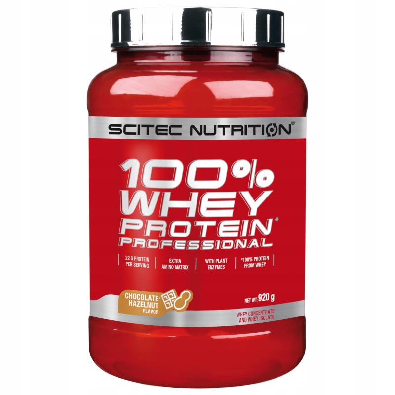 SCITEC 100% WHEY PROTEIN 920g Białko Serwatkowe Izolat Koncentrat — 4