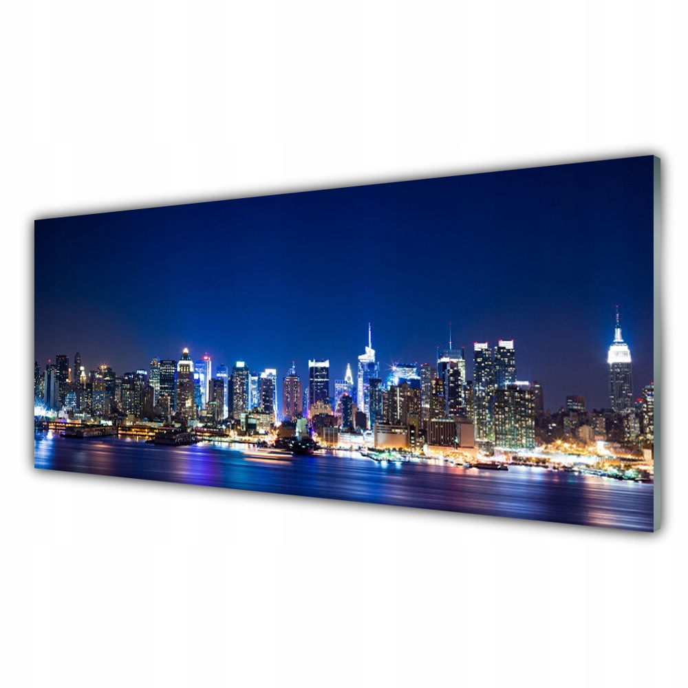 

Fotoobraz na ścianę nowoczesny 125x50 Miasto Domy