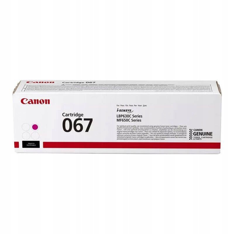 Canon Tonerová Náplň CRG067 M Purpurová Originální Pro Canon A Sensys MF655C