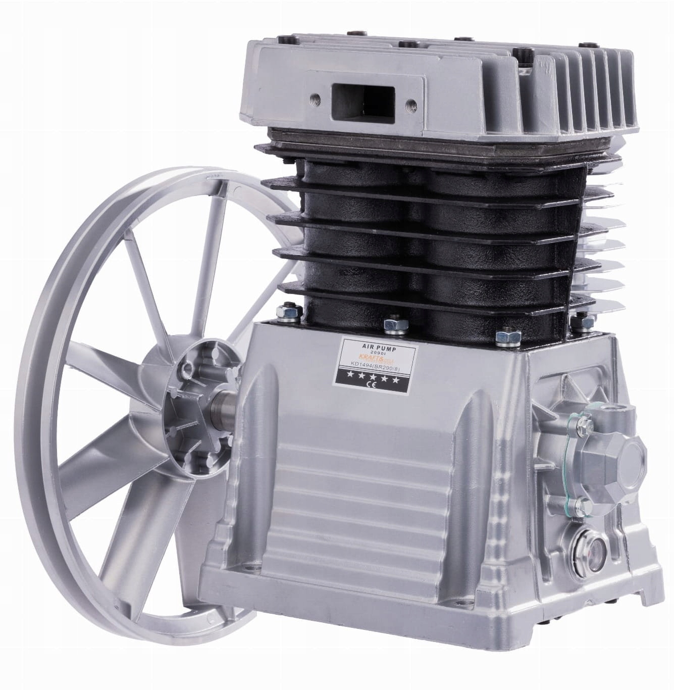 Kompresor vzduchu 5,5 kW 2 piesty 820 l/min Kraft&dele KD1494