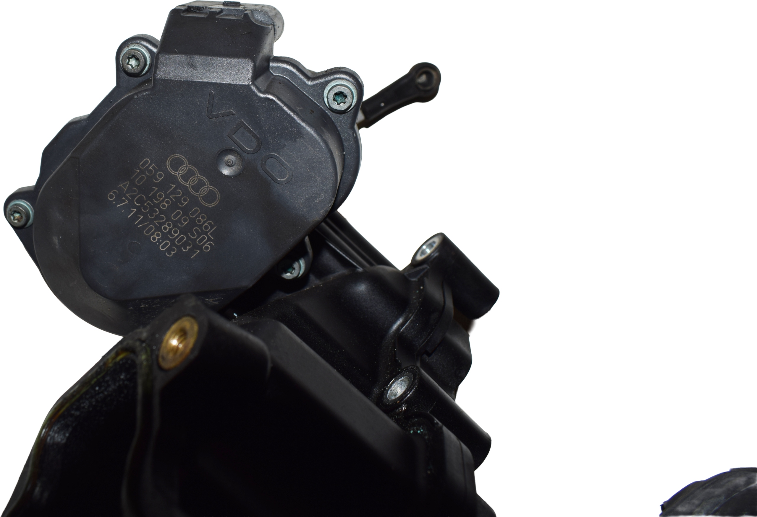 AUDI A6 C6 LIFT 3.0 TDI intake manifold right 059129712BS + regulator
