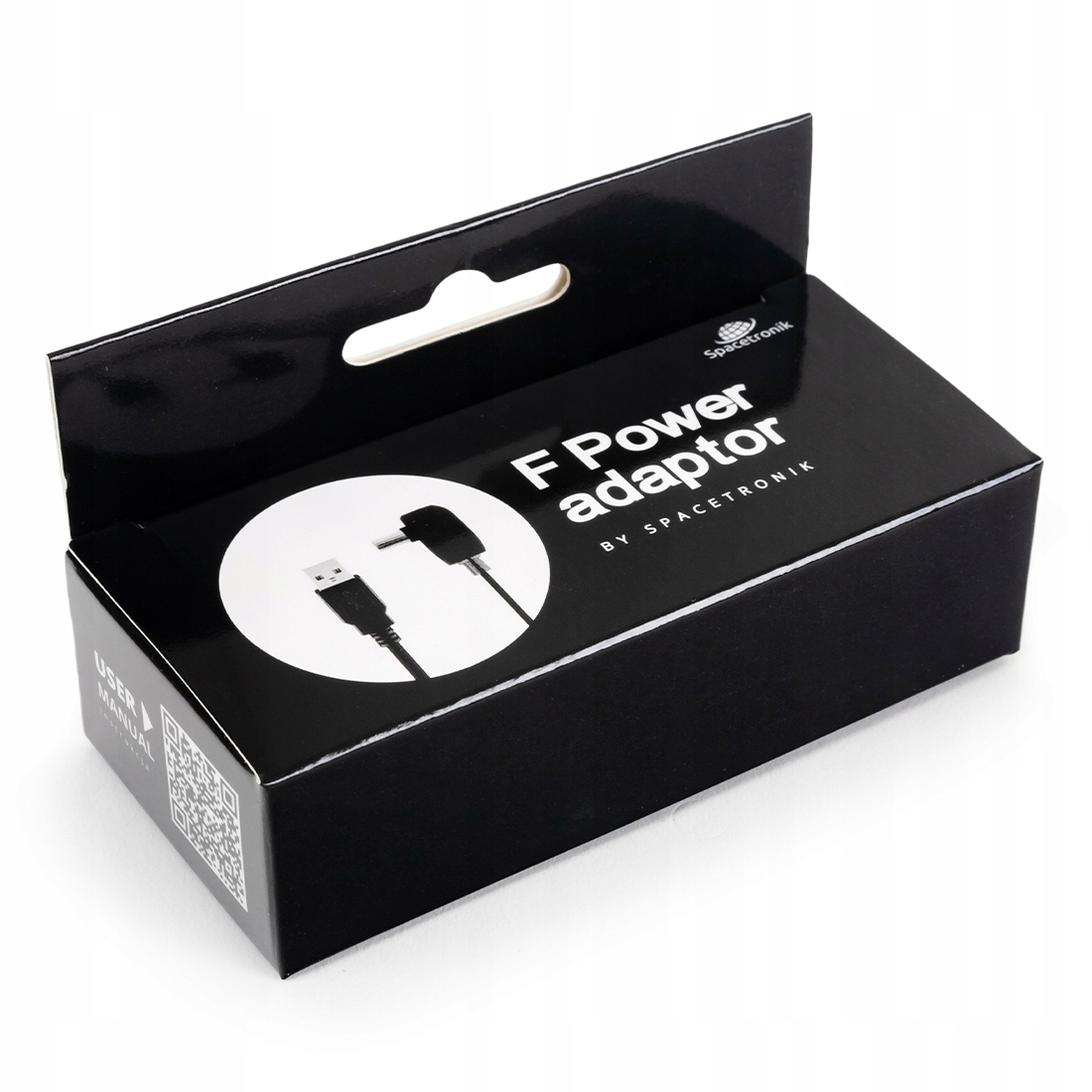 adapter zasilacza anteny Spacetronik 5V USB wtyk F Model PS_F5V_055A