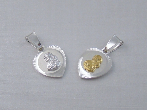 MEDALIK ŁAŃCUSZEK MB CZĘSTOCHOWSKA KOMUNIA CHRZEST Materiał Srebro