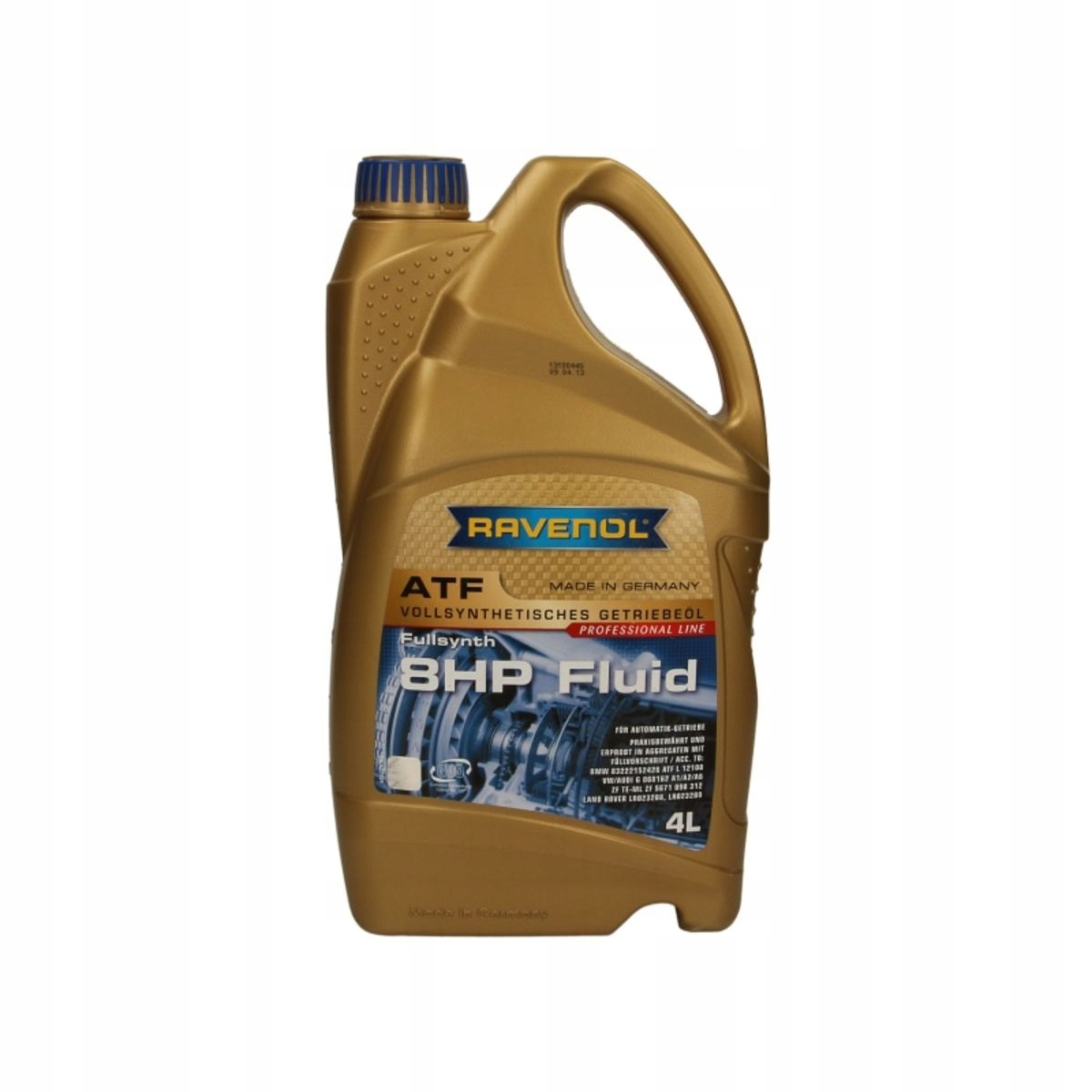 036 201 036 201 OLEJ ATF AUT.SKRZY.BIEG.ZF 8HP FLUID 4L Pojemność opakowania 4 l