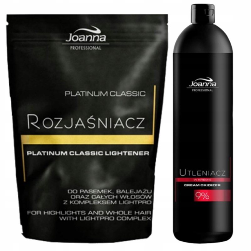 Joanna Platinum Classic Rozjasňovač Oxidant V Krému 9% 1000 ML