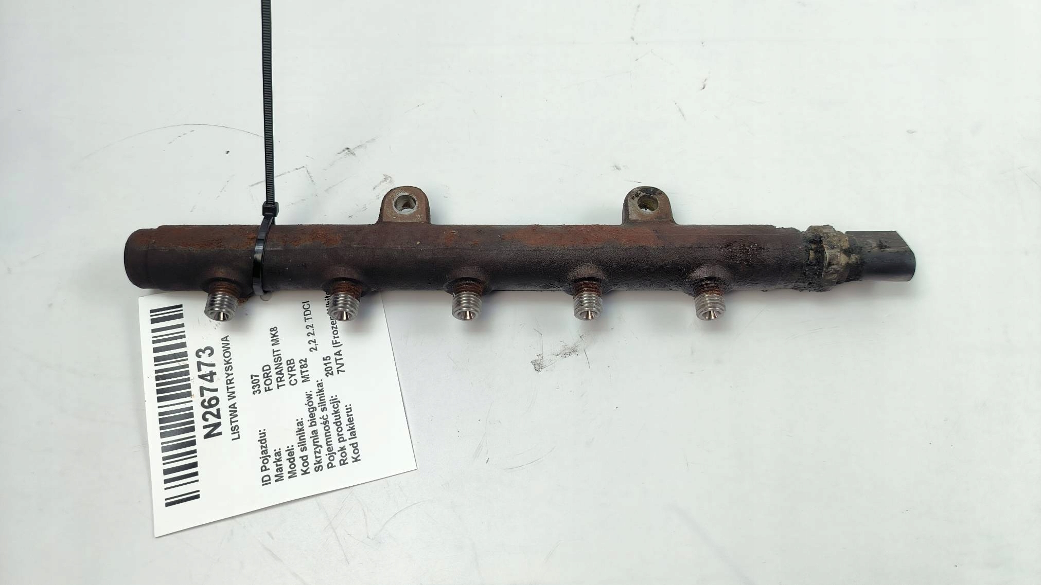 Kraftstoffverteiler Einspritzleiste FORD TRANSIT MK8
