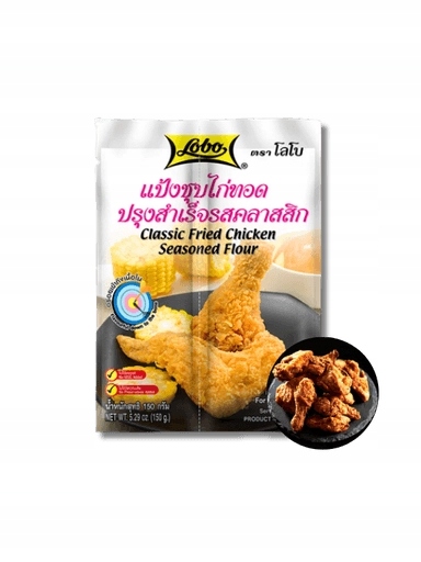 5 x Lobo Classic Fried Chicken obalovací směs na smažené kuře 150 g