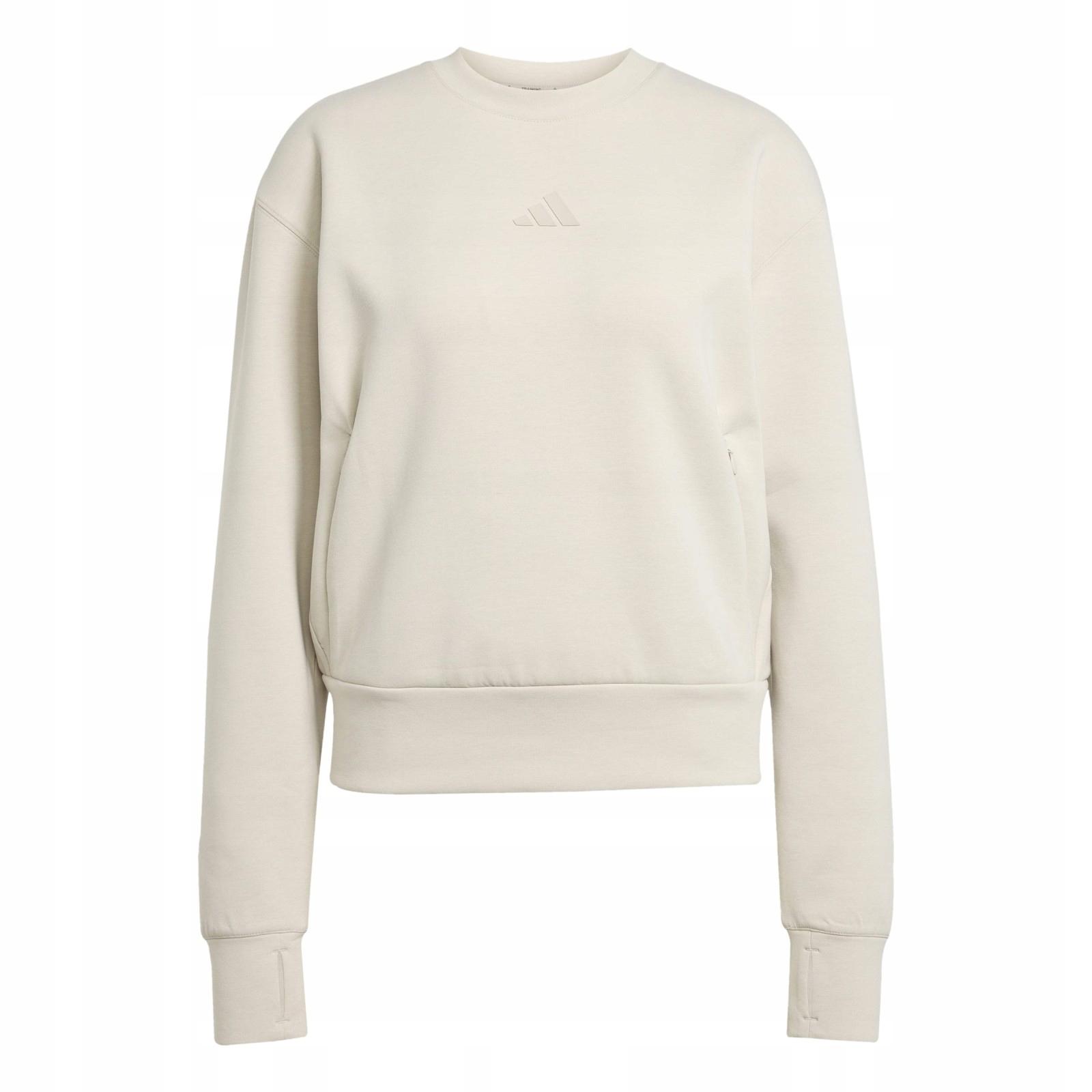 Dámská mikina adidas Designed-for-Training Warm-Up Crewneck Sweatshirt
