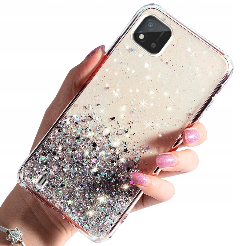 

Etui Brokat do Realme C11 2021 C20 Case Szkło