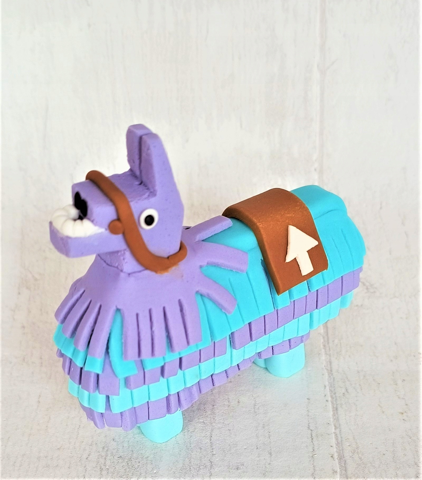 Levně Lama Fortnight figurka z cukrové hmoty na dort