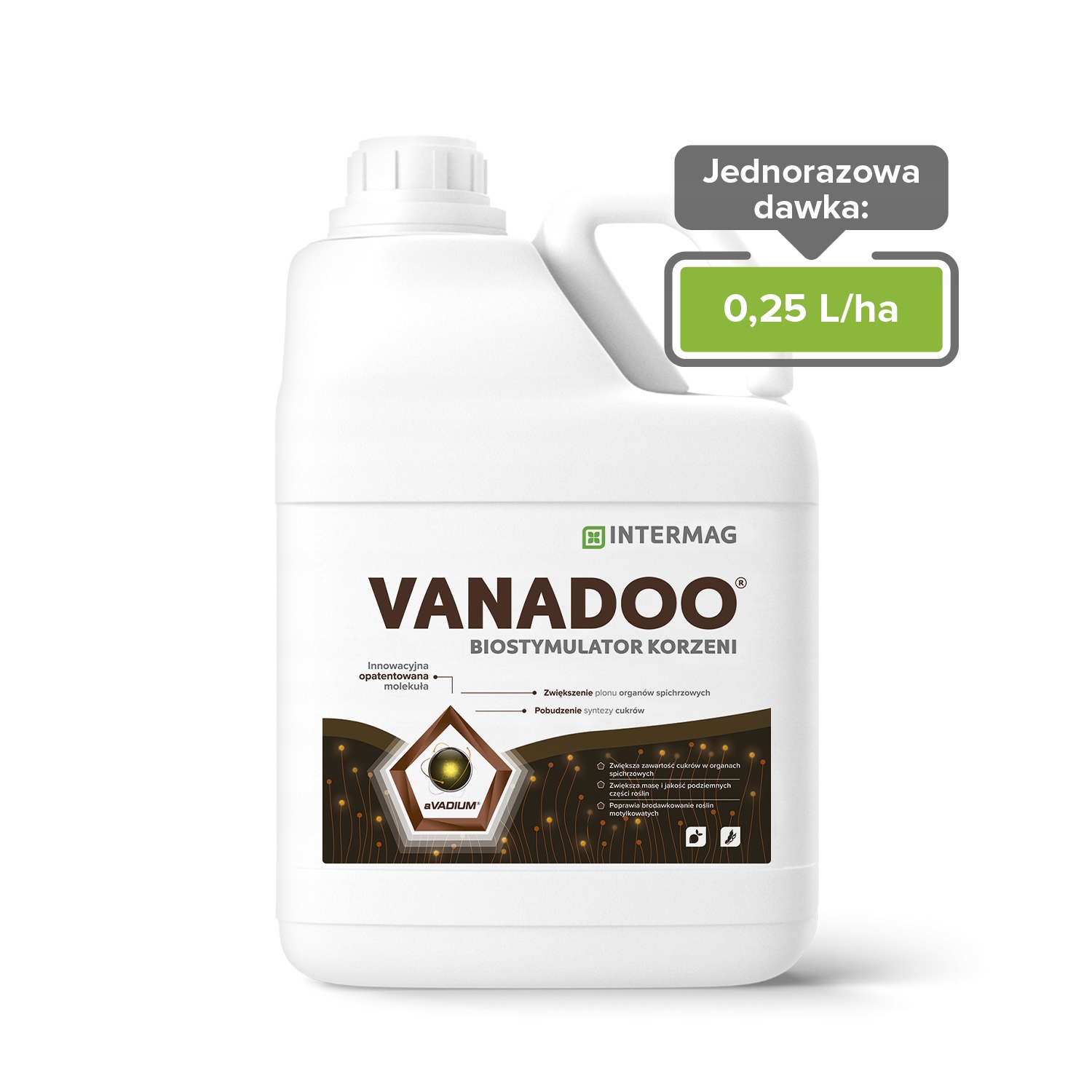 Vanadoo biostymulator korzeni warzywa 5 litrów