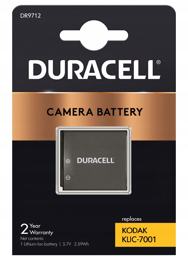 

Bateria Duracell Do Kodak EasyShare Klic 7001 Nowa