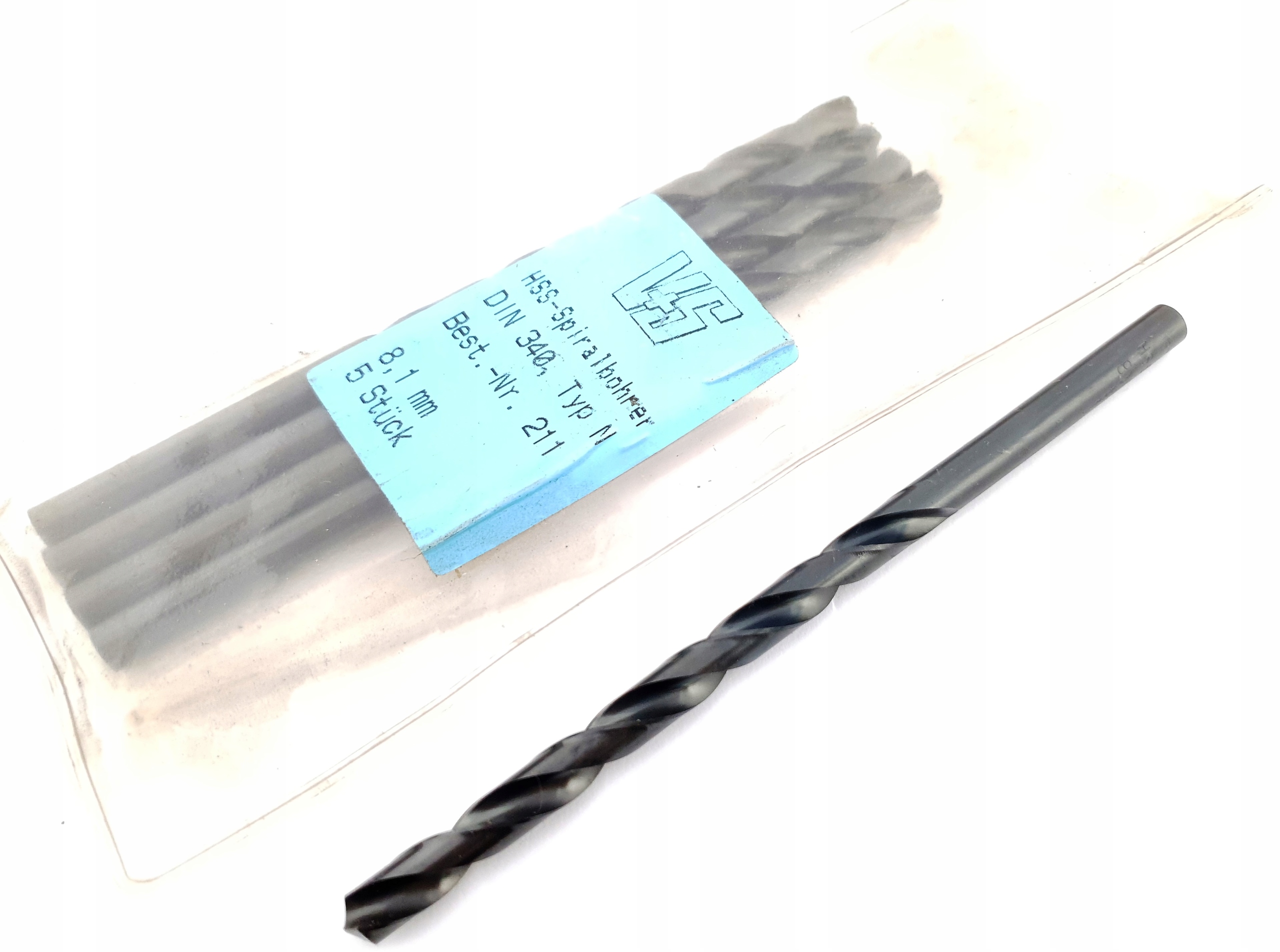 

Wiertło Do Metalu 8,1 NWKb Niemieckie Długie 165mm