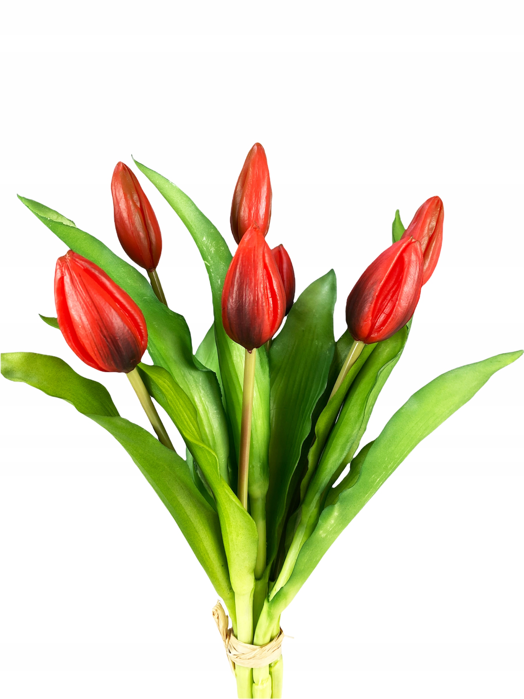 

Bukiet Tulipanów 7szt Tulipany Czerwone silikonowe