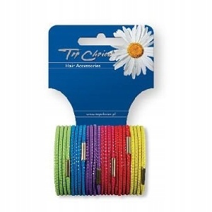 

Top Choice Gumki do włosów 21282, 24 sztuki